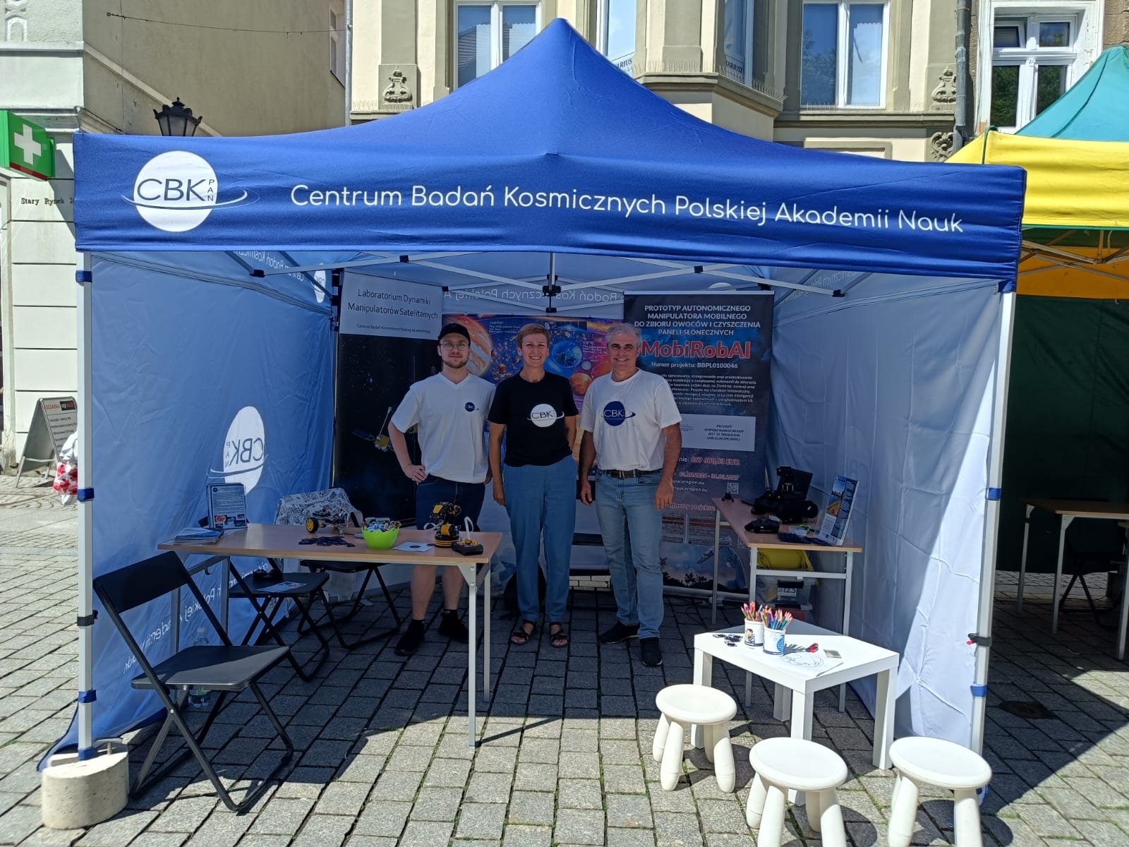 MobiRobAI-Team beim Wissenschaftsfestival im Juli 2025